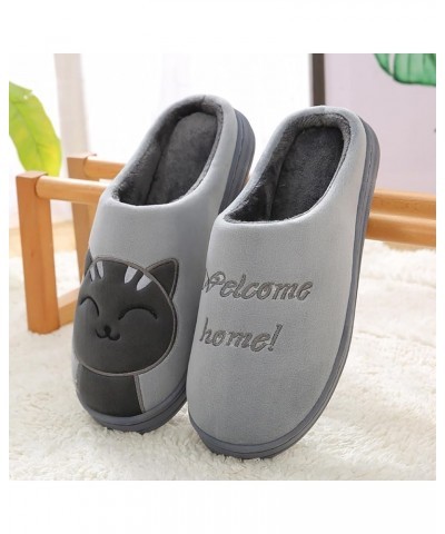 House Slippers for Women Fluffy Kawaii Plush Warm Fuzzy Slippers, Cute Winter Warm Cozy Memory Foam Slippers Bedroom Indoor O...