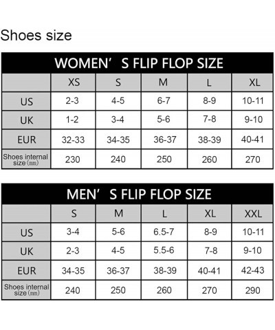 Flip Sandal Men Women Flip Flops for Hotel Spa Home Slippers Bedroom Travel S-XXL Multi 14 $11.44 Slippers