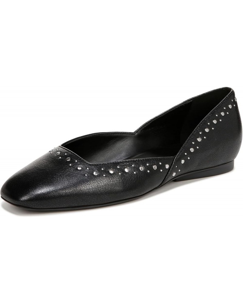 Women Cody Ballet Flat Black Studs $34.08 Flats