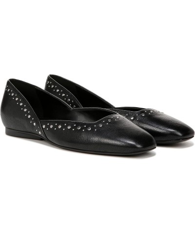 Women Cody Ballet Flat Black Studs $34.08 Flats