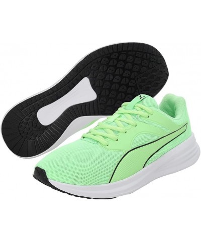 Puma Unisex's Transport Running Shoe Fizzy Lime Puma Black Puma White $30.96 Athletic Shoes