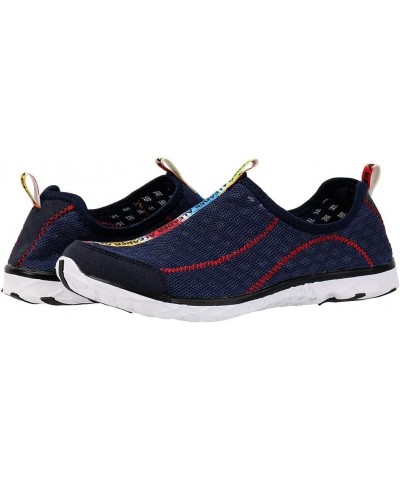 Women's Mesh Slip On Water Shoes Navy $18.89 Athletic Shoes