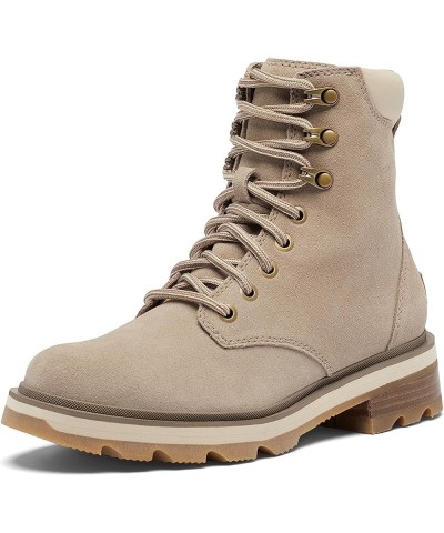 Women's Lennox Lace Waterproof Boots Omega Taupe, Gum 2 $38.81 Outdoor Shoes