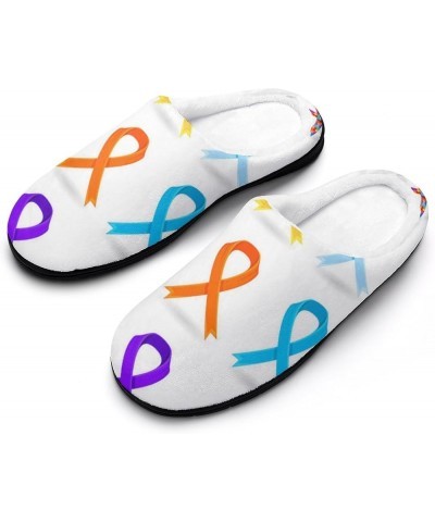 Family Slippers Soft Cotton Bedroom Home Shoes Indoor Cotton Slippers For Warmth Color560 $14.79 Slippers