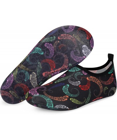 Water Shoes Barefoot Aqua Yoga Socks Quick-Dry Beach Swim Surf Shoes for Women Men Eprint Horn $8.39 Outdoor Shoes