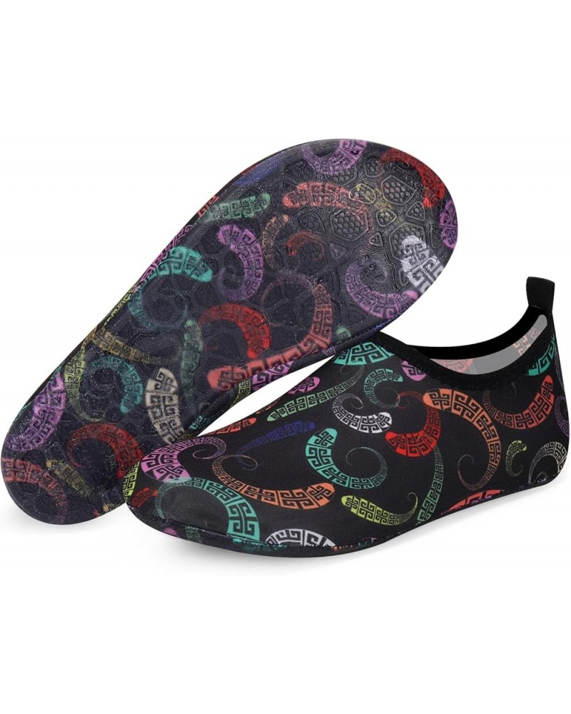 Water Shoes Barefoot Aqua Yoga Socks Quick-Dry Beach Swim Surf Shoes for Women Men Eprint Horn $8.39 Outdoor Shoes