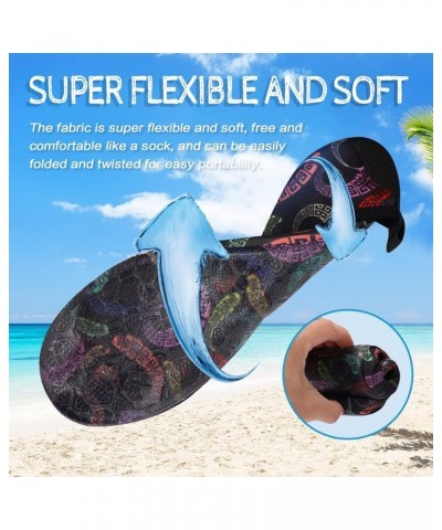 Water Shoes Barefoot Aqua Yoga Socks Quick-Dry Beach Swim Surf Shoes for Women Men Eprint Horn $8.39 Outdoor Shoes