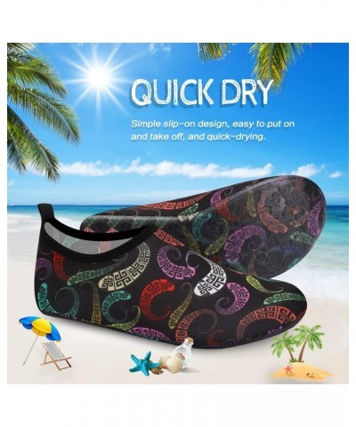 Water Shoes Barefoot Aqua Yoga Socks Quick-Dry Beach Swim Surf Shoes for Women Men Eprint Horn $8.39 Outdoor Shoes