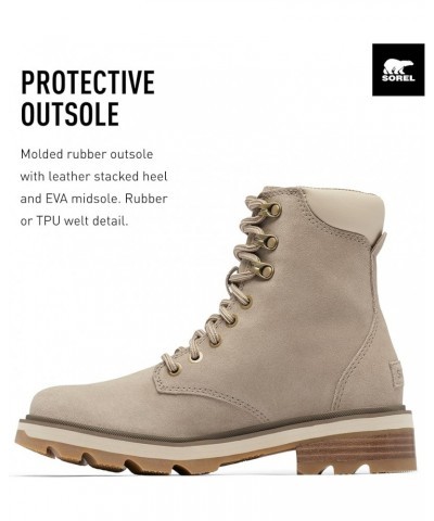 Women's Lennox Lace Waterproof Boots Omega Taupe, Gum 2 $38.81 Outdoor Shoes