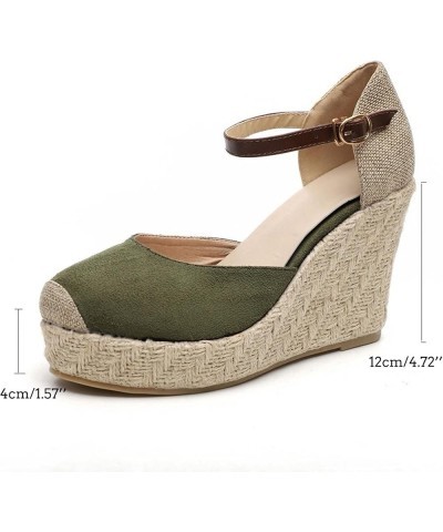 Color Block Sandals Wedges for Women Summer Western 2024 Trendy Comfort Dressy Spring Cutes Y2K Ladies Wedges Sandals Khaki $...