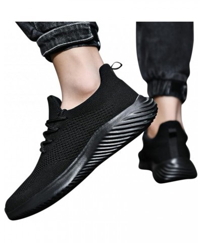 women's tennis shoes, Womens Mesh Casual Sport Shoes Lace Up Solid Color Breathable Soft Bottom Sneakers Z-05 Black $19.82 Fa...