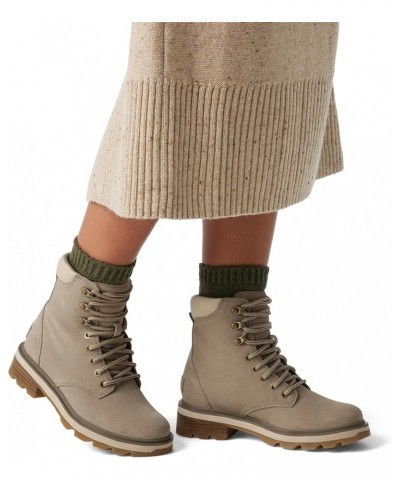 Women's Lennox Lace Waterproof Boots Omega Taupe, Gum 2 $38.81 Outdoor Shoes