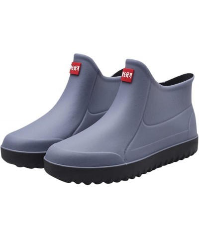 Rain Boots for Women Women's Rain Boots Toddler Rain Boots for Boys Girls Kids Rain Shoes Lightweight Grey $18.42 Outdoor Shoes