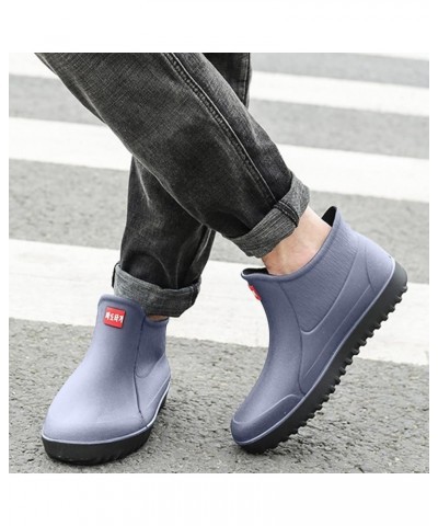 Rain Boots for Women Women's Rain Boots Toddler Rain Boots for Boys Girls Kids Rain Shoes Lightweight Grey $18.42 Outdoor Shoes