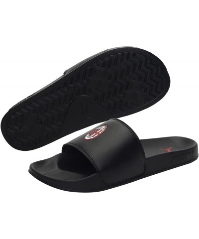 Unisex-Adult Slide Sandal Black Tango Red $17.26 Athletic Shoes