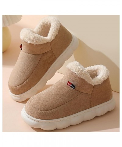 Cable Knit Slippers for Women Women Shoes Fashion Thick Sole Home Mop Comfortable Slippers for Women Washable Slides Khaki $9...