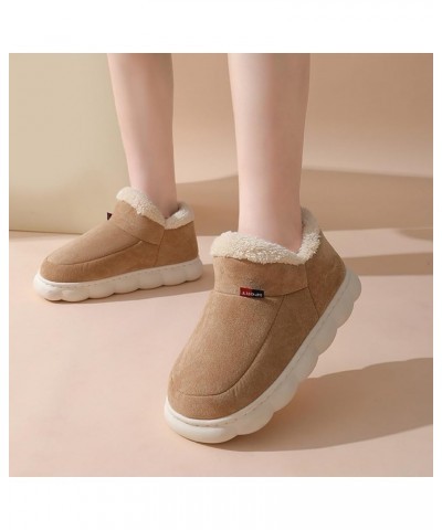 Cable Knit Slippers for Women Women Shoes Fashion Thick Sole Home Mop Comfortable Slippers for Women Washable Slides Khaki $9...