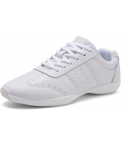 Girls White Cheer Shoes Youth Cheerleading Dance Sneaker Training Competition for Women Girls' Cheerleading Shoes Women White...