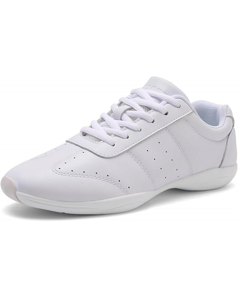 Girls White Cheer Shoes Youth Cheerleading Dance Sneaker Training Competition for Women Girls' Cheerleading Shoes Women White...