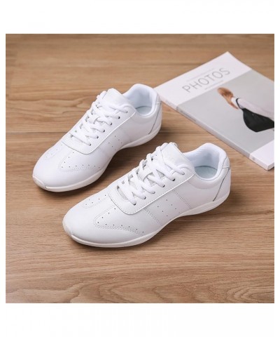 Girls White Cheer Shoes Youth Cheerleading Dance Sneaker Training Competition for Women Girls' Cheerleading Shoes Women White...