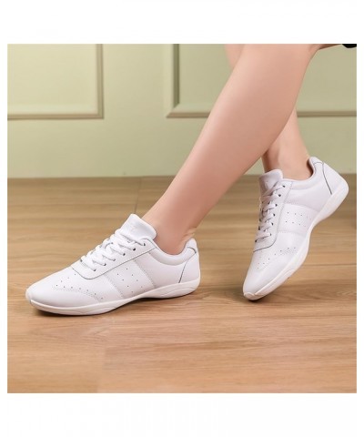 Girls White Cheer Shoes Youth Cheerleading Dance Sneaker Training Competition for Women Girls' Cheerleading Shoes Women White...