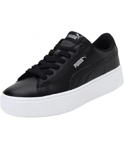 Women's Vikky Stacked L Sneaker Black Black $30.43 Fashion Sneakers