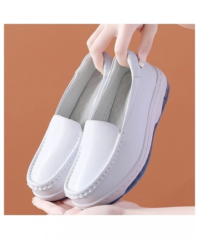 Women's Healthcare Nursing Shoes,Lightweight Oil and Slip-Resistant Orthopedic Work Nurse Shoes,Comfortable Waterproof Loafer...