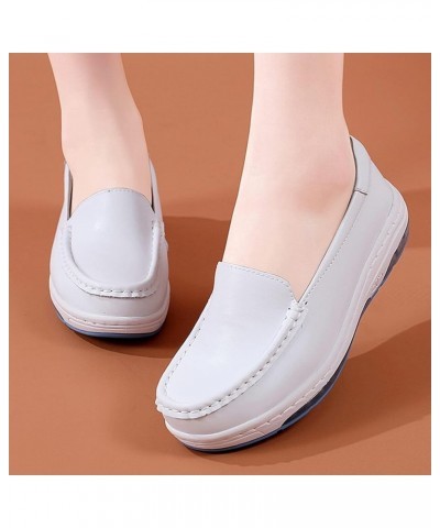 Women's Healthcare Nursing Shoes,Lightweight Oil and Slip-Resistant Orthopedic Work Nurse Shoes,Comfortable Waterproof Loafer...