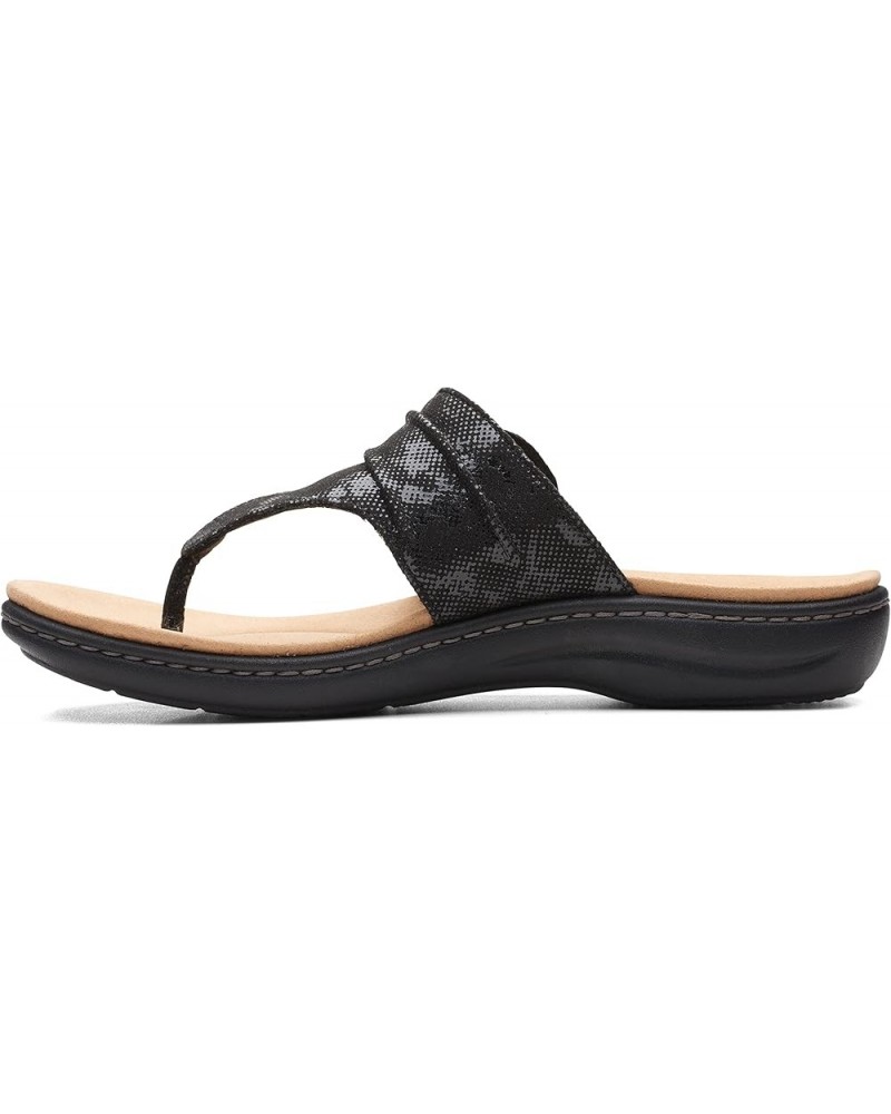 Womens Laurieann Rae Black Textile $18.43 Sandals