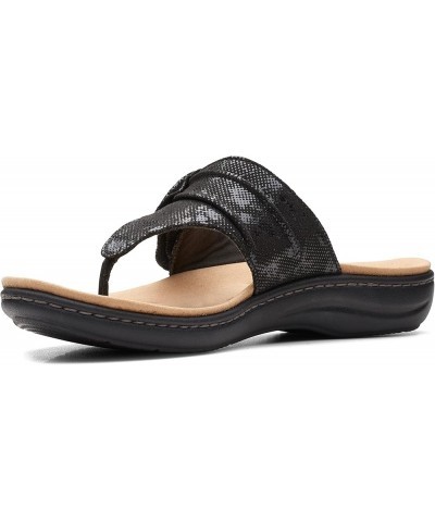 Womens Laurieann Rae Black Textile $18.43 Sandals