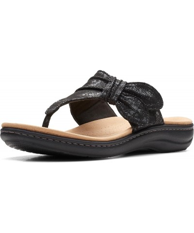 Womens Laurieann Rae Black Textile $18.43 Sandals