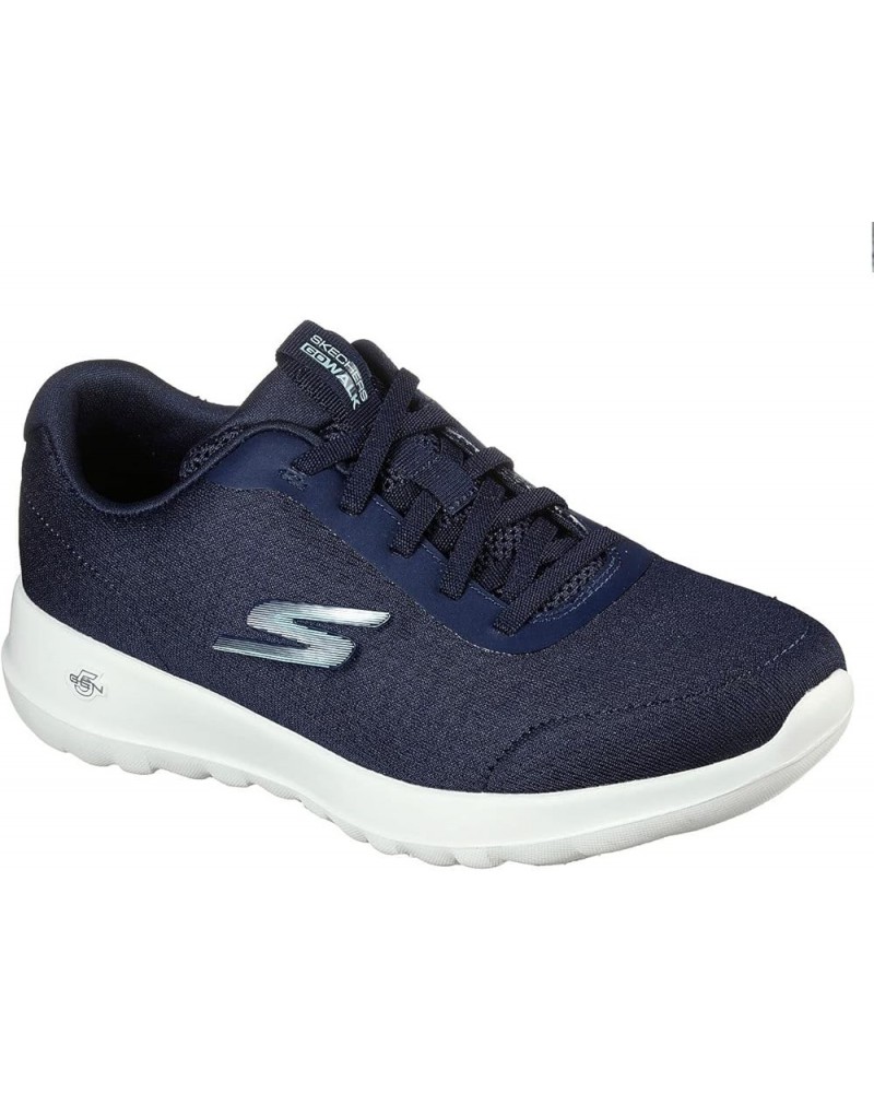 Women's Go Walk Joy-Everly Sneaker Navy/White $28.74 Fashion Sneakers