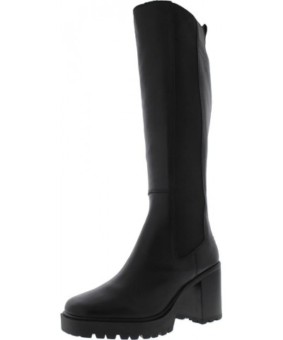 Women's Deegan Knee High Boot Black Leather $33.98 Boots