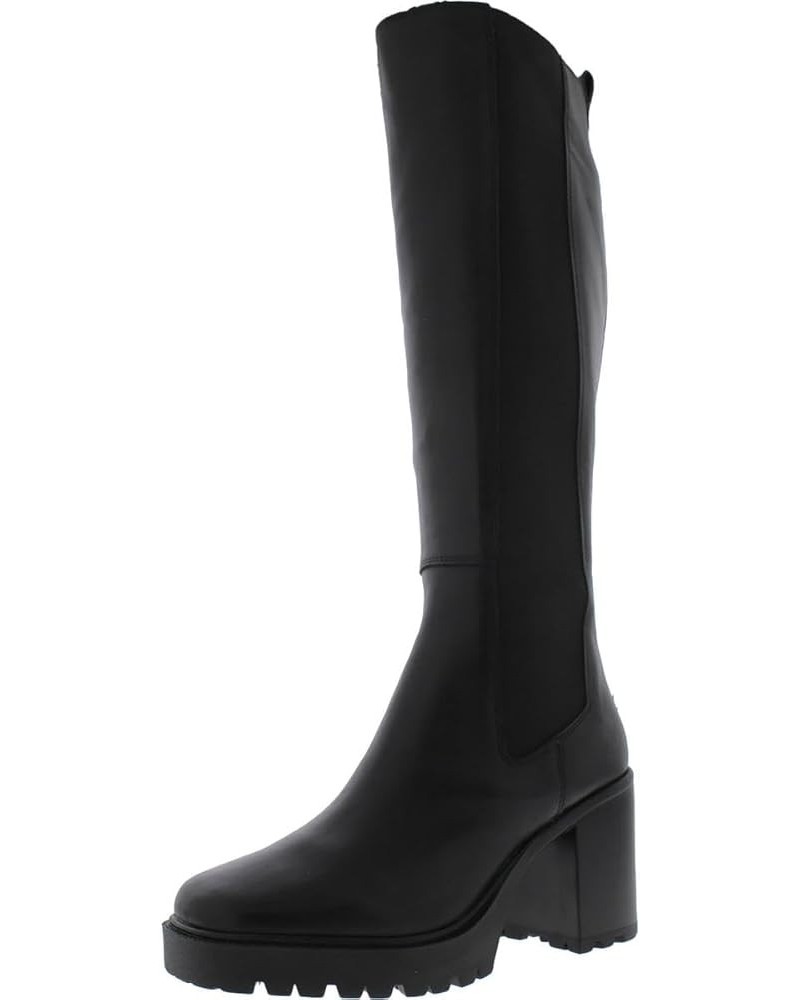 Women's Deegan Knee High Boot Black Leather $33.98 Boots