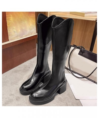 Women's Snow Boots Waterproof, Ankle Booties, Womens Western Boots Chunky Boots Goth Boots Western Boots C-black $31.92 Boots