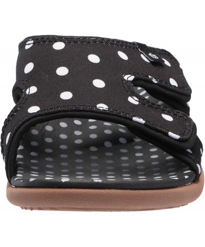 Women's Kholo Dot Slide Sandal Black $18.49 Sandals