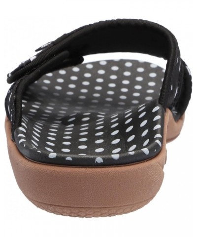 Women's Kholo Dot Slide Sandal Black $18.49 Sandals