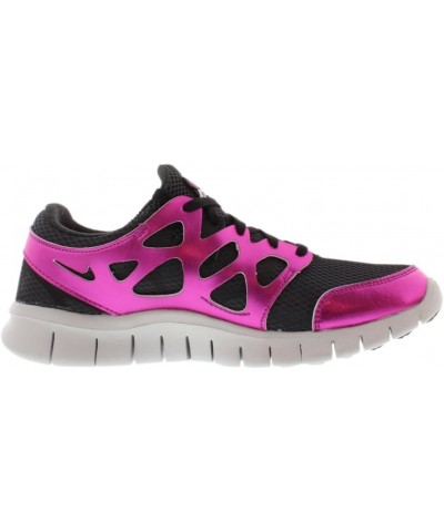 Women's Free Run+ 2 PRM Ext Running Shoes-Black/Pink/White-7 $49.60 Athletic Shoes