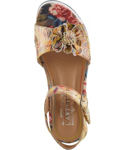 Women's CAMAE Sandals – Elegant Sporty Blend for Confident Steps Yellow Multi $34.63 Sandals