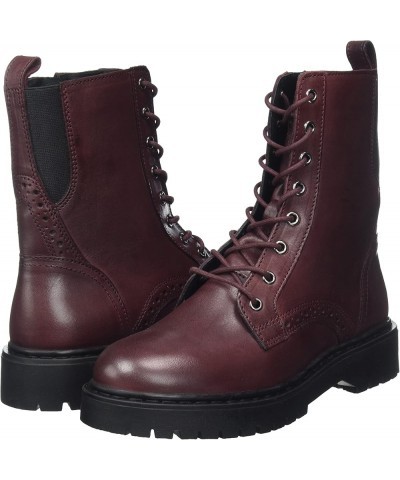 Womens Biker Ankle Boot Bordeaux $42.14 Boots