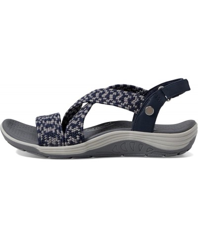 Womens Martha Stewart Reggae Cup Coastal Trail Navy Grey $21.60 Athletic Shoes