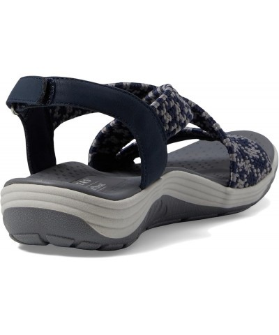 Womens Martha Stewart Reggae Cup Coastal Trail Navy Grey $21.60 Athletic Shoes