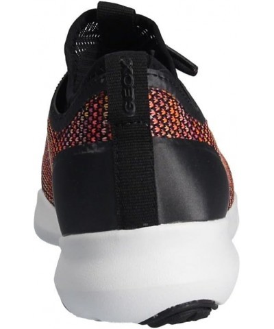 Womens Nebula Sneaker Black/Orange $36.80 Fashion Sneakers