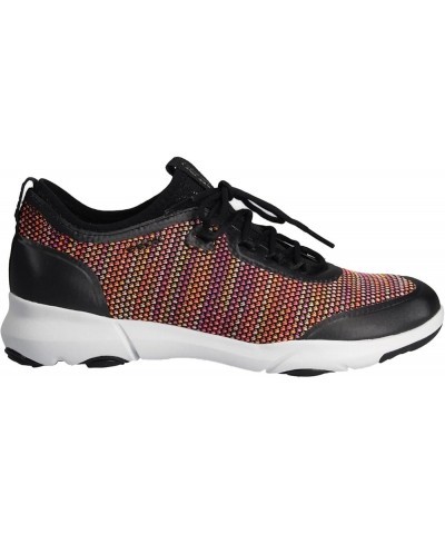 Womens Nebula Sneaker Black/Orange $36.80 Fashion Sneakers