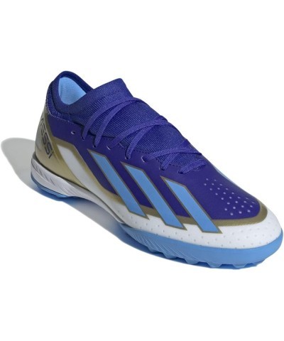 Unisex-Adult X Crazyfast League Turf Sneaker Lucid Blue/Blue Burst/White $34.55 Athletic Shoes