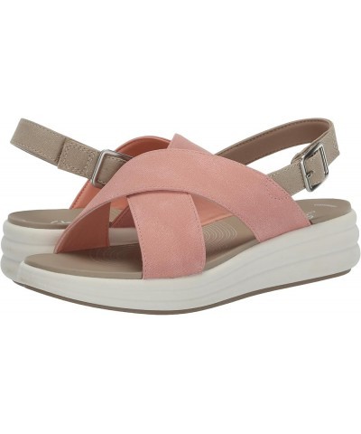 Women's Drift Sun Wedge Sandal, Denim Synthetic, 11 8.5 Peach Synthetic $25.67 Sandals