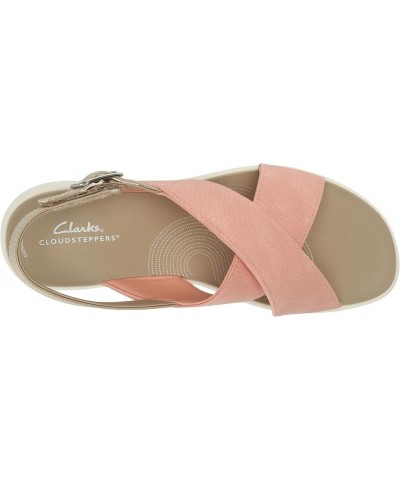 Women's Drift Sun Wedge Sandal, Denim Synthetic, 11 8.5 Peach Synthetic $25.67 Sandals