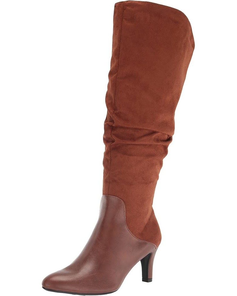 Women's Glory-wc Mid Calf Boot Walnut $30.82 Boots