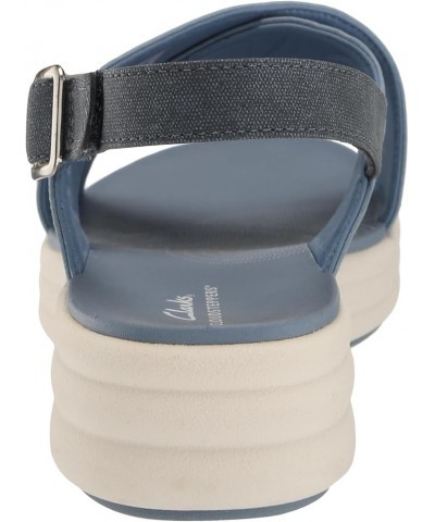 Women's Drift Sun Wedge Sandal, Denim Synthetic, 11 9 Denim Synthetic $25.67 Sandals