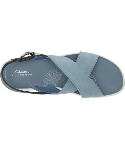 Women's Drift Sun Wedge Sandal, Denim Synthetic, 11 9 Denim Synthetic $25.67 Sandals